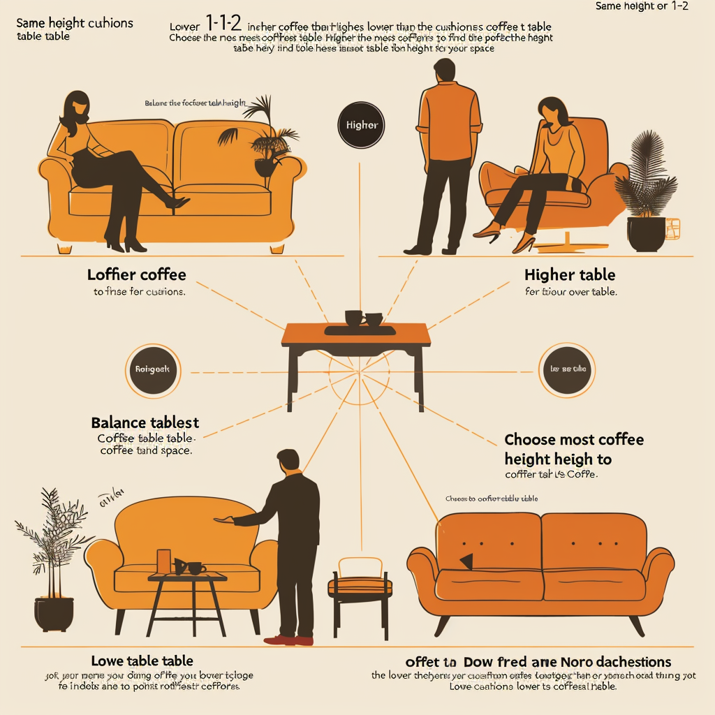 Factors Influencing Coffee Table Height Selection