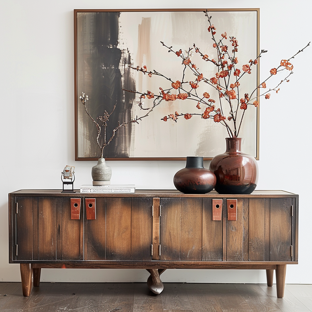 How to decorate a sideboard