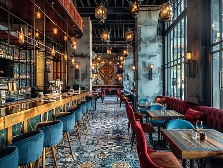 Stylish Restaurant Interior